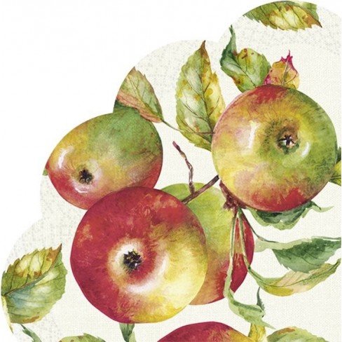 Салфетки 12бр Home Grown Apples екрю